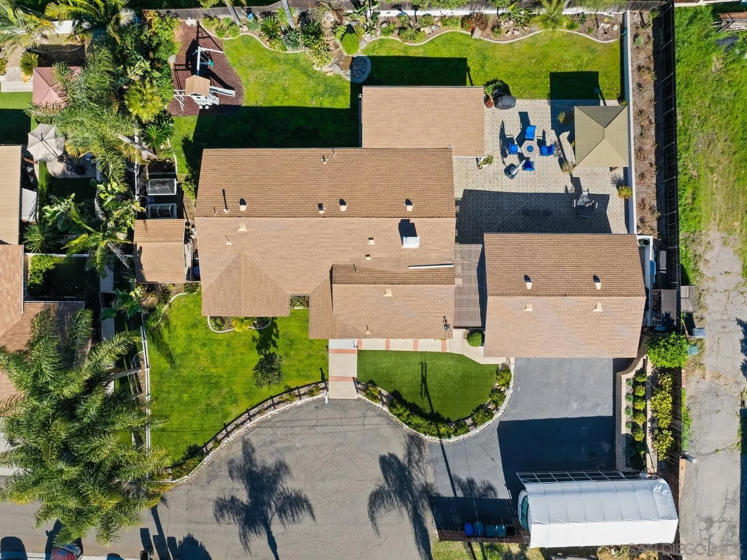 944 Hillhaven Road Escondido, CA 92027 - Photo 29 of 31 an aerial view of a house with outdoor space