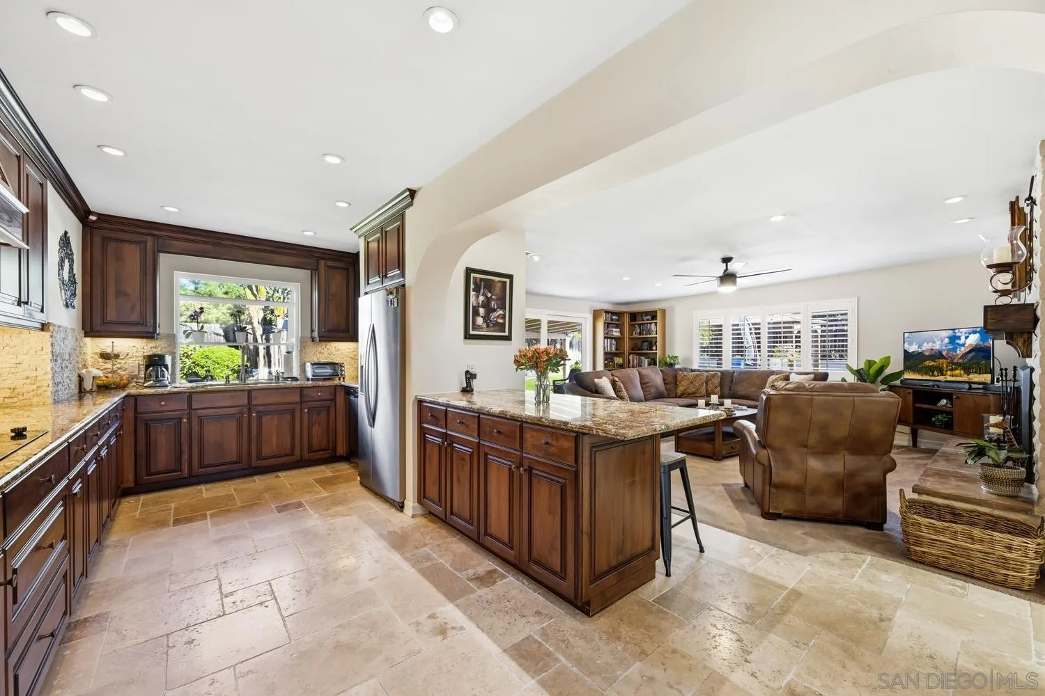 944 Hillhaven Road Escondido, CA 92027 - Photo 8 of 31 a large living room with stainless steel appliances granite countertop lots of counter top space