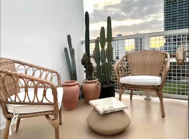 a view of a city with tall building