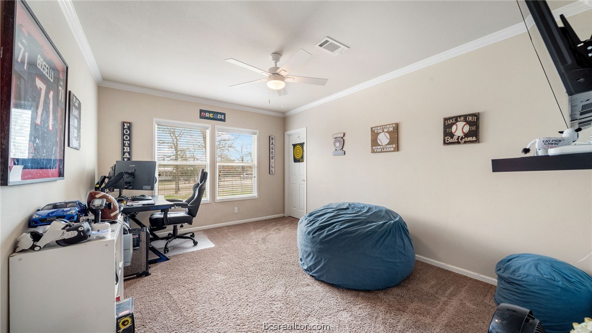 115 Cedar Lane Somerville, TX 77879 - Photo 20 of 50 a view of workspace with furniture and window