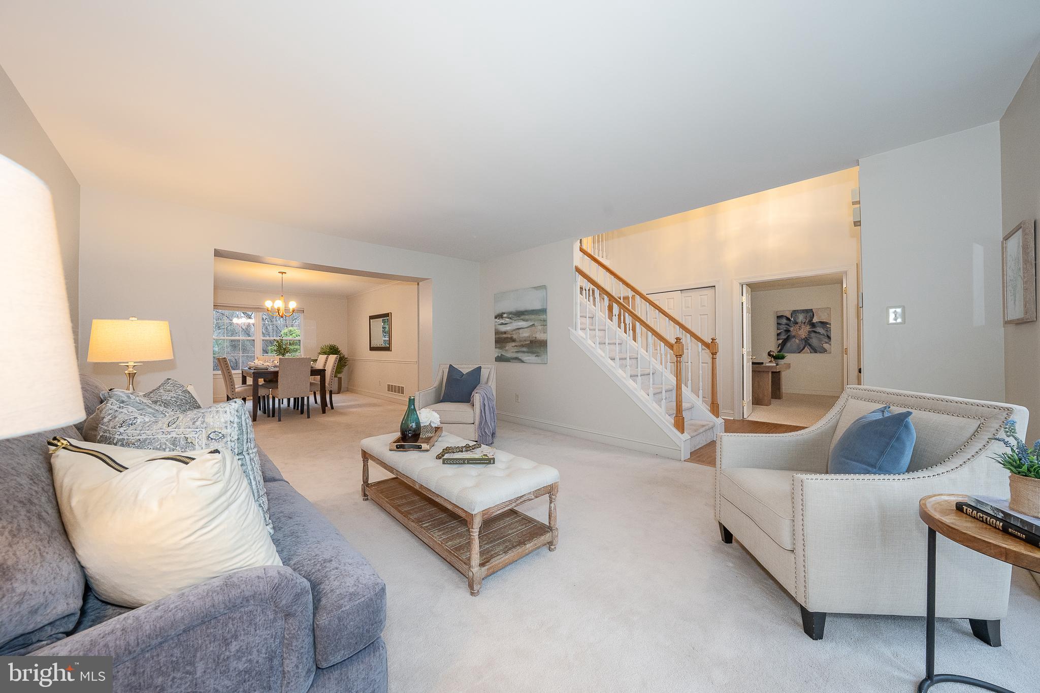 824 Waverly Road Kennett Square, PA 19348 - Photo 6 of 42 a living room with furniture and a potted plant