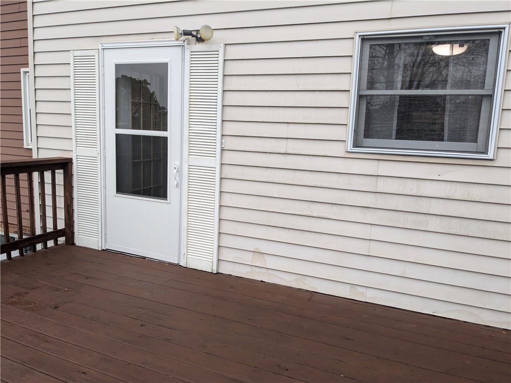 4831 Lucerne Road Indiana, PA 15701 - Photo 3 of 12 Back Deck with door leading into Dining Room
