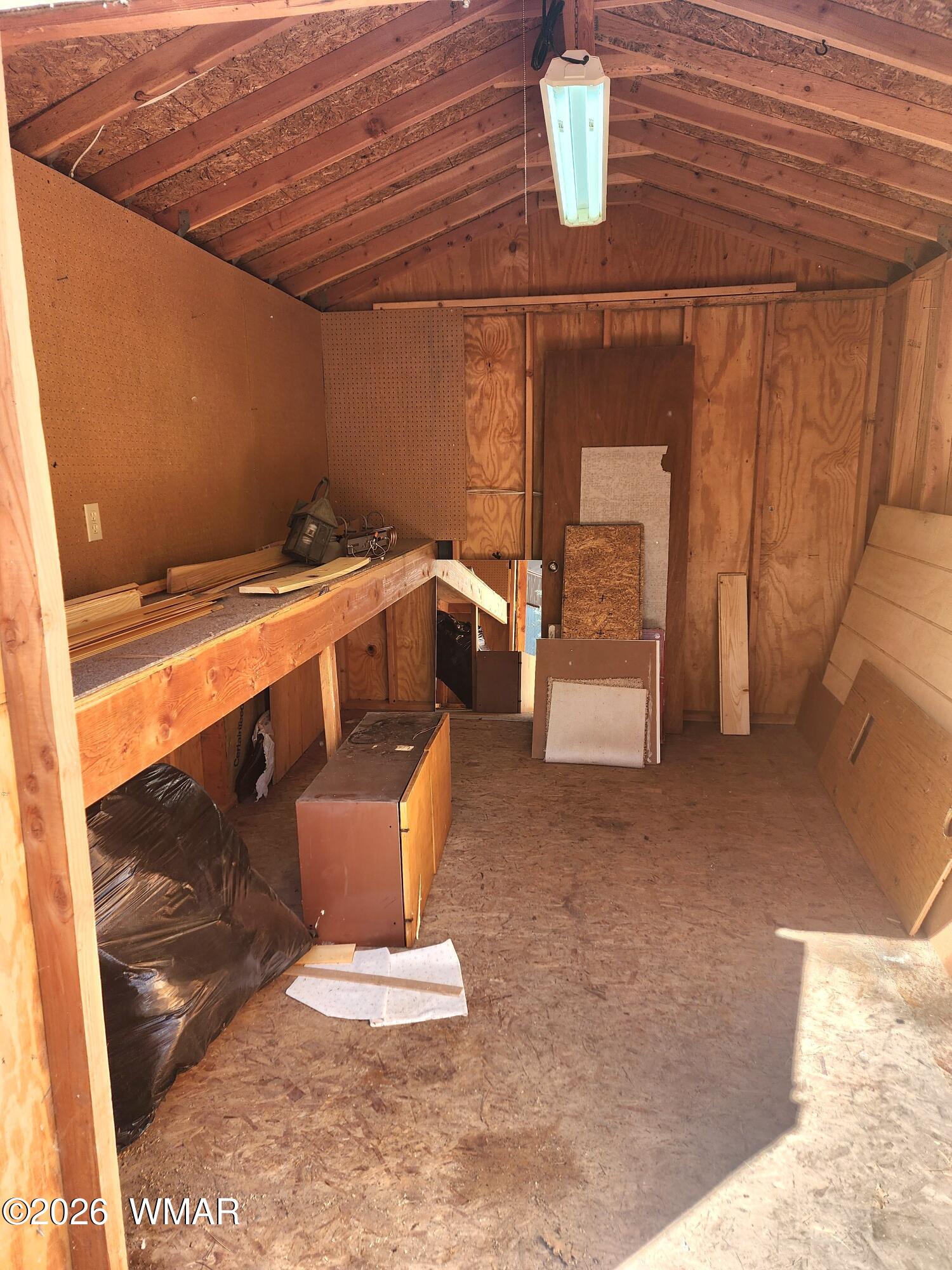 718 Eagle Loop Lakeside, AZ 85929 - Photo 30 of 36 Lots of Storage in the Shed