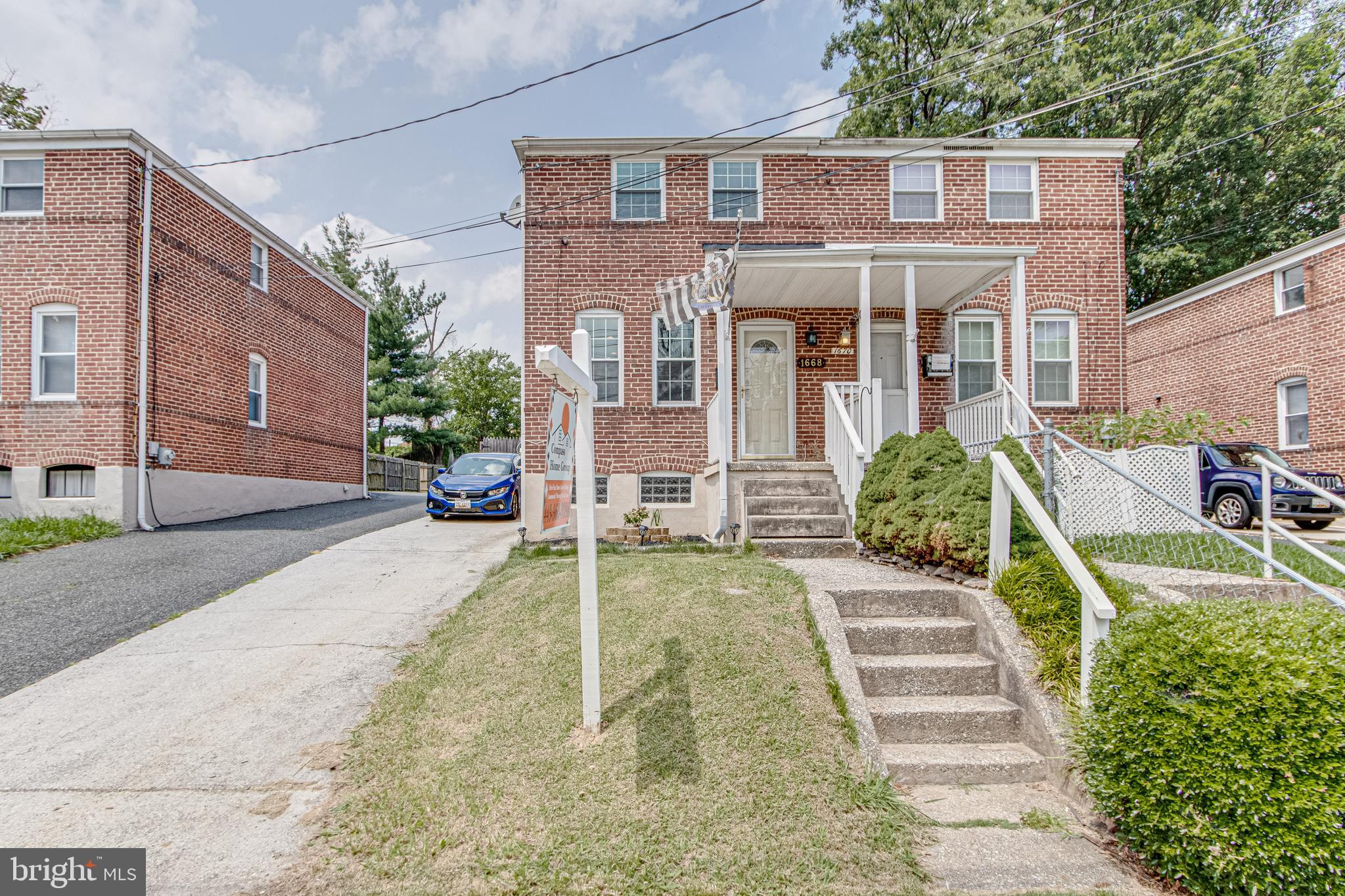 1668 Yakona Road Baltimore, MD 21286 - Photo 2 of 50 Long driveway and garage for off street parking!