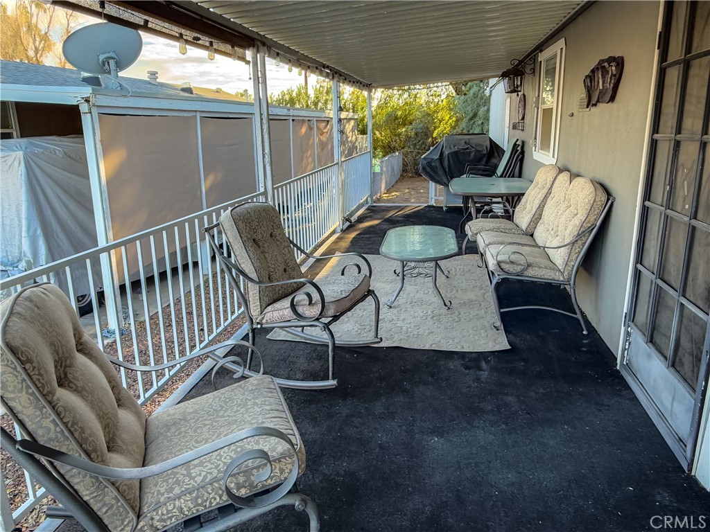 547 Channel Way Needles, CA 92363 - Photo 2 of 15 a view of balcony with furniture