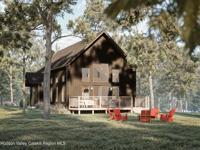 a view of outdoor space with garden