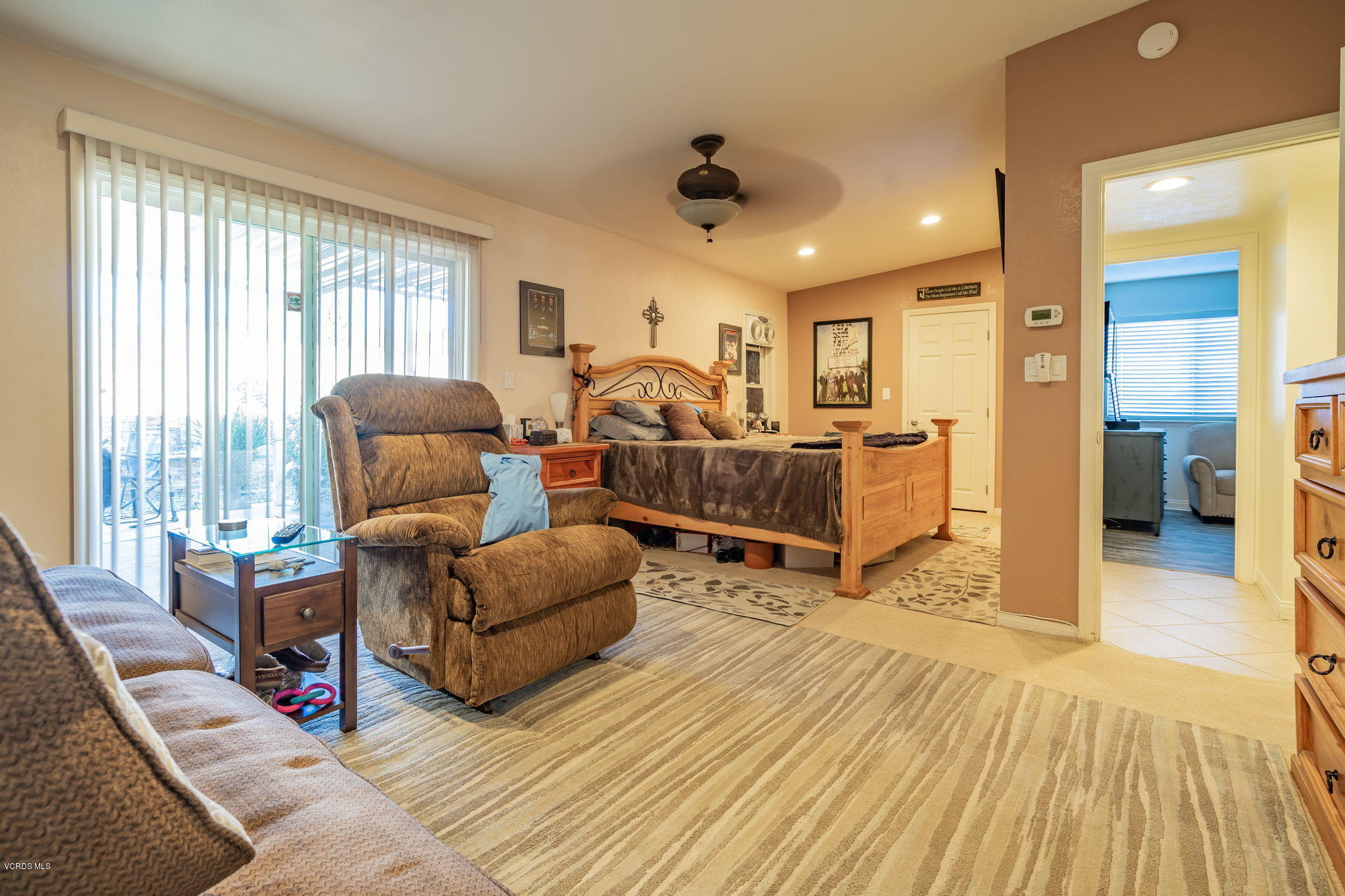 6116 Al Way Simi Valley, CA 93063 - Photo 23 of 55 a living room with furniture and a wooden floor