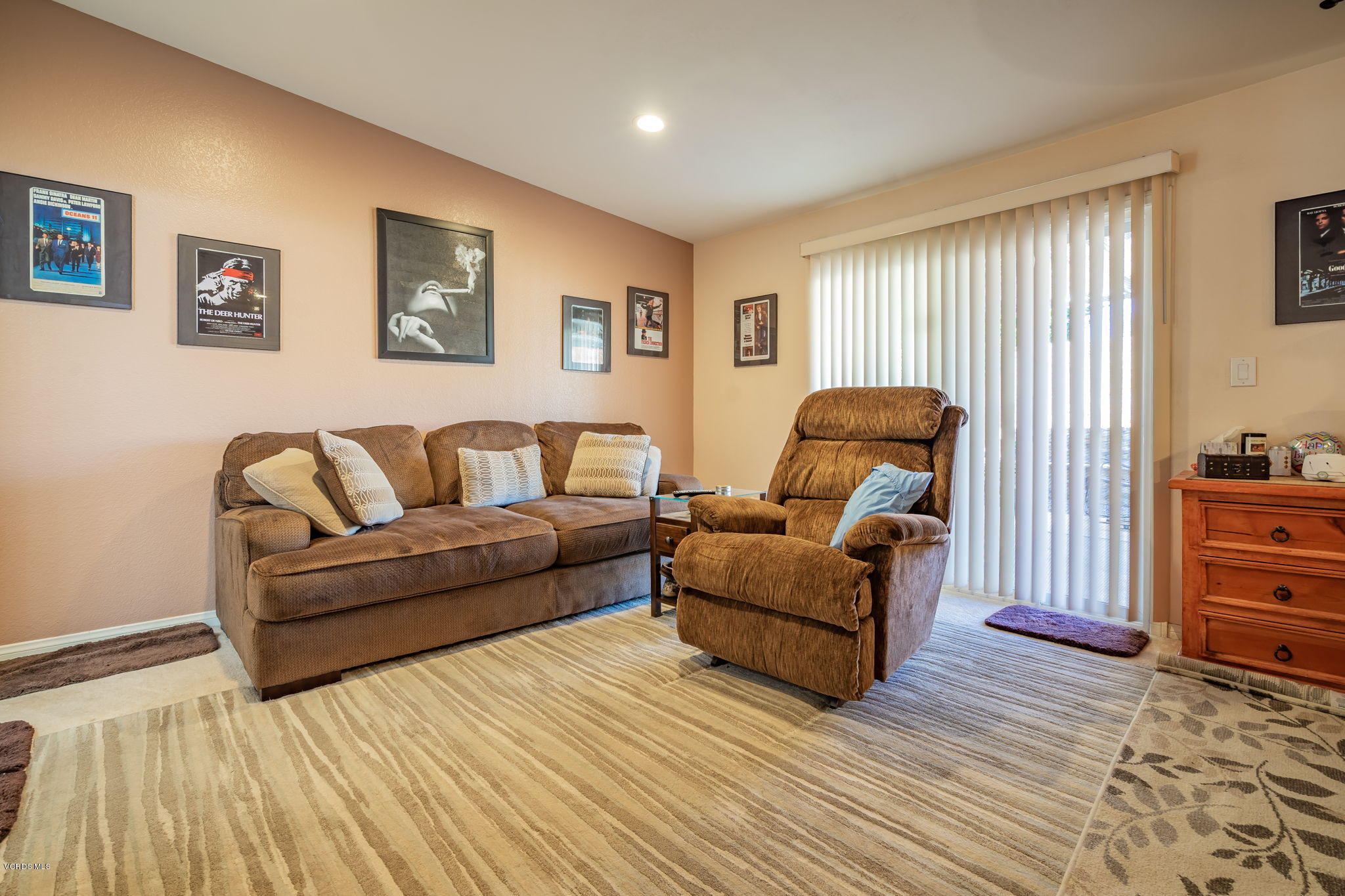 6116 Al Way Simi Valley, CA 93063 - Photo 24 of 55 a living room with furniture and a couch