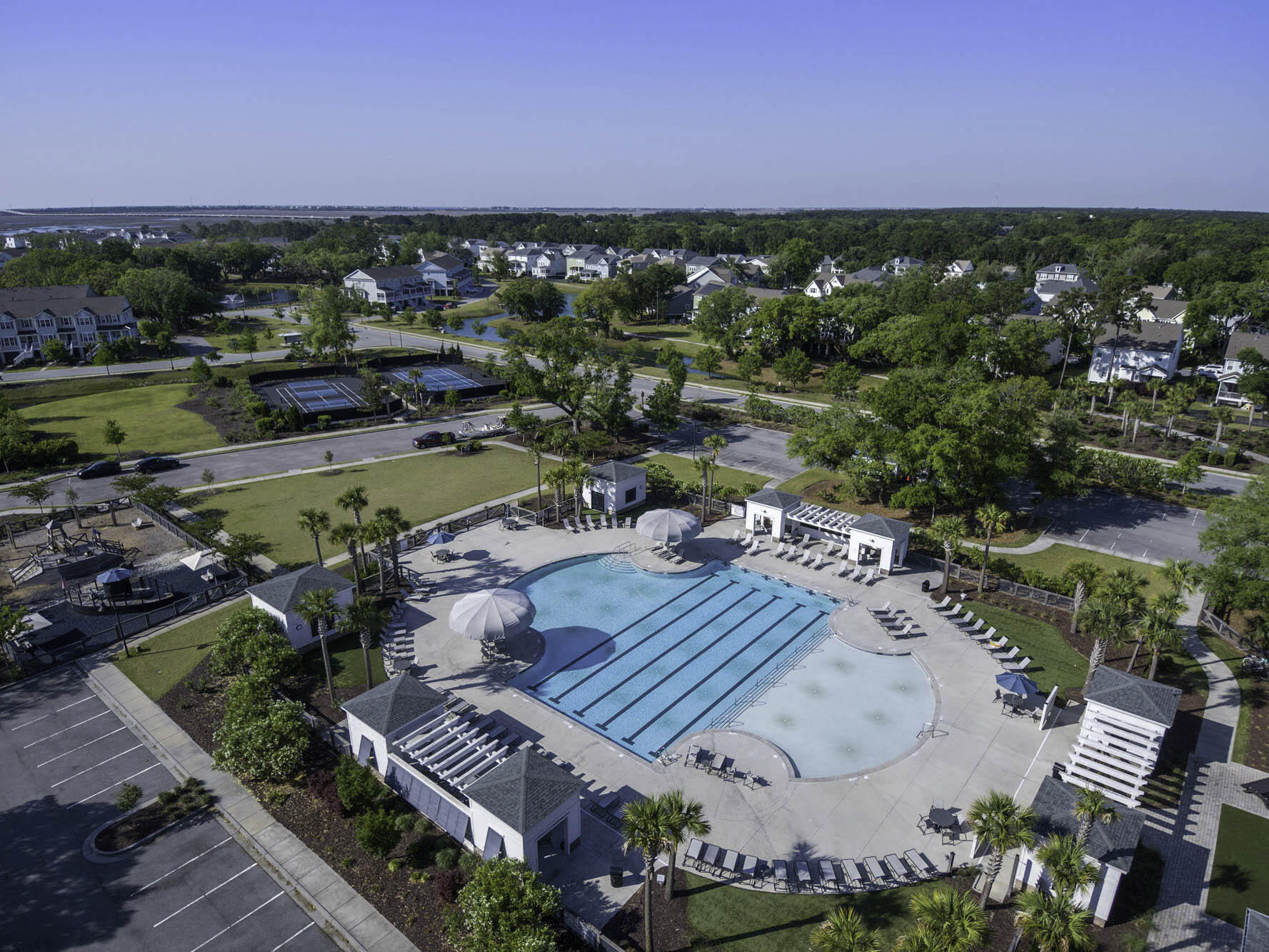 1454 Red Tide Road Mount Pleasant, SC 29466 - Photo 49 of 50 Sky view of amenity center