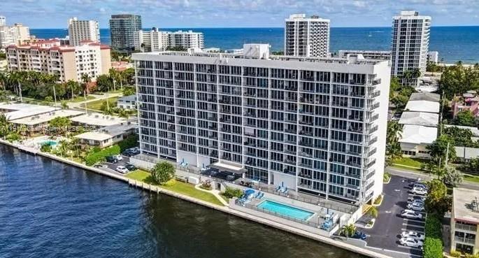 521 North Riverside Drive, Unit 907 Pompano Beach, FL 33062 - Photo 5 of 23 a view of roof with city view