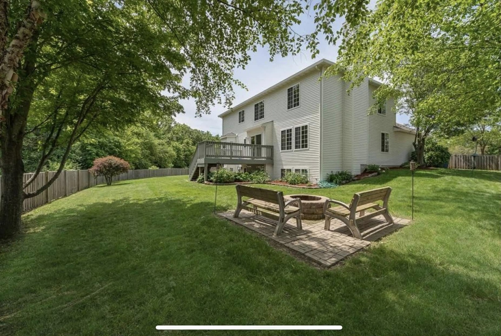 300 Wabena Court Minooka, IL 60447 - Photo 65 of 71 a view of a house with backyard sitting area and garden