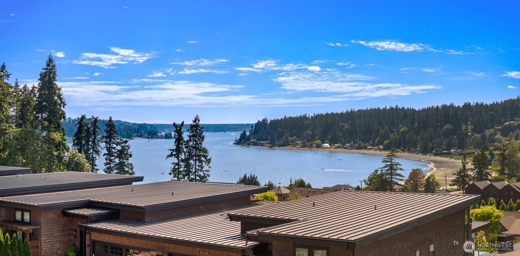 4869 Rosalind Road Northeast Bainbridge Island, WA 98110 - Photo 16 of 40 a view of a balcony with furniture
