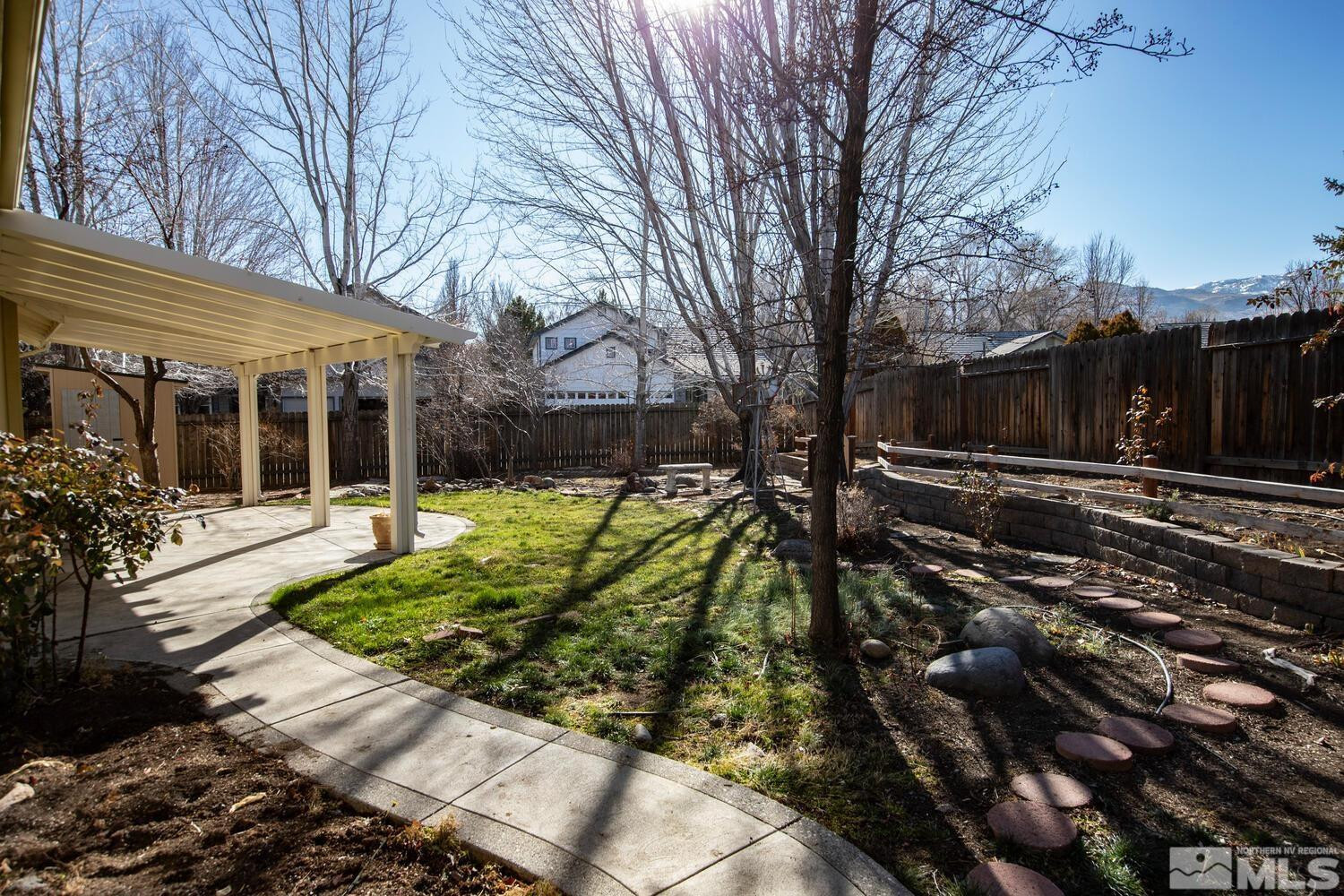195 Riverbrook Court Reno, NV 89519 - Photo 34 of 40 a view of yard with patio