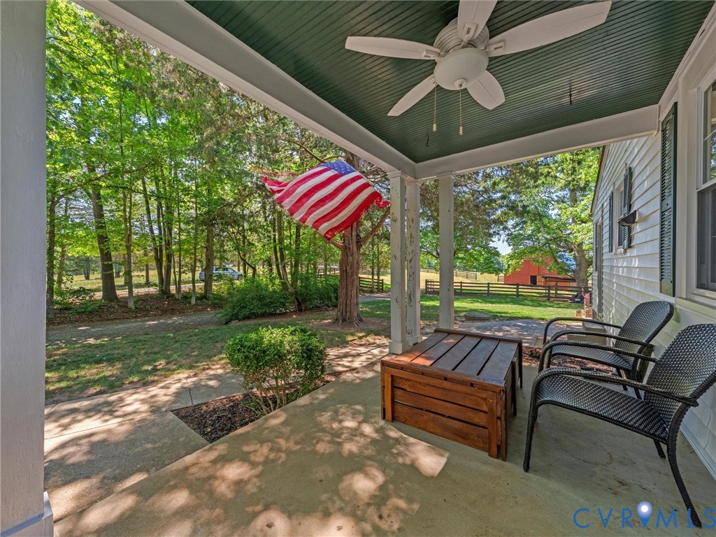 1887 Sheppard Town Road Crozier, VA 23039 - Photo 84 of 98 Guest Cottage Porch