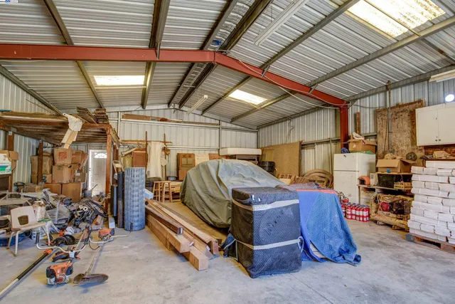 a view of car garage