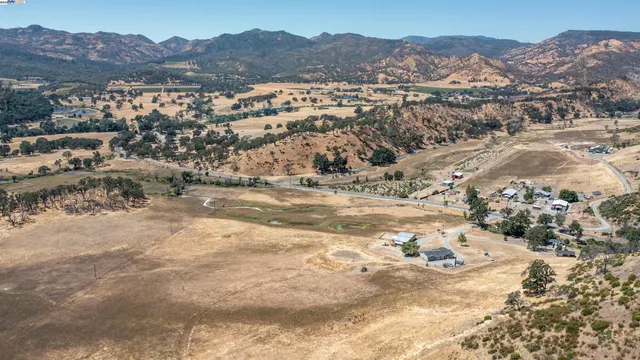 a view of city and mountain