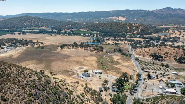 a view of city and mountain
