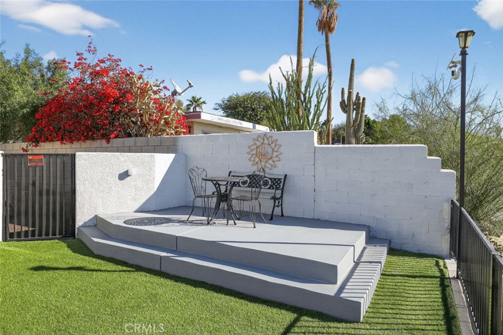 67972 Monterico Road Desert Hot Springs, CA 92240 - Photo 5 of 30 a view of outdoor space yard and patio