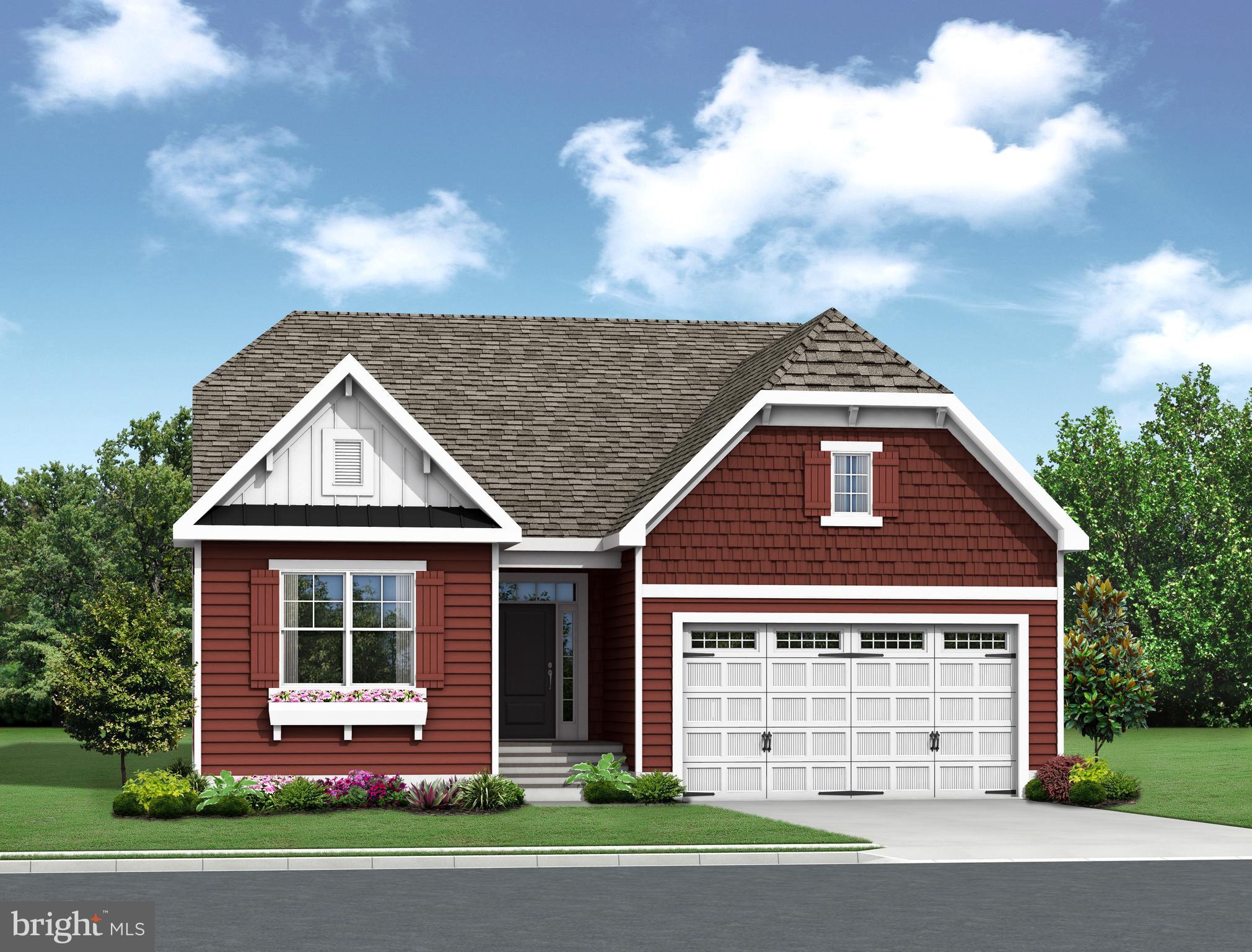 19497 Safflower Way Lewes, DE 19958 - Photo 5 of 5 front view of a house with a yard