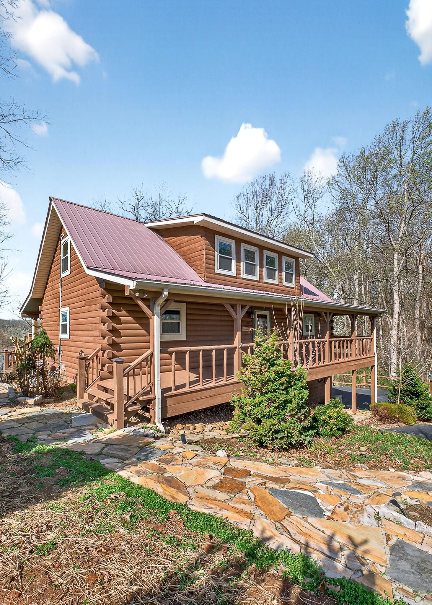 142 Rayahs Way Quebeck, TN 38579 - Photo 61 of 73 front view of house with a yard