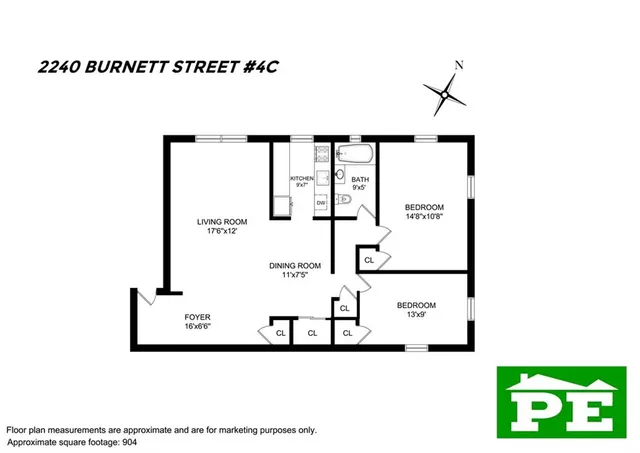 $349,000 | 2240 Burnett Street, Unit 4C | Marine Park