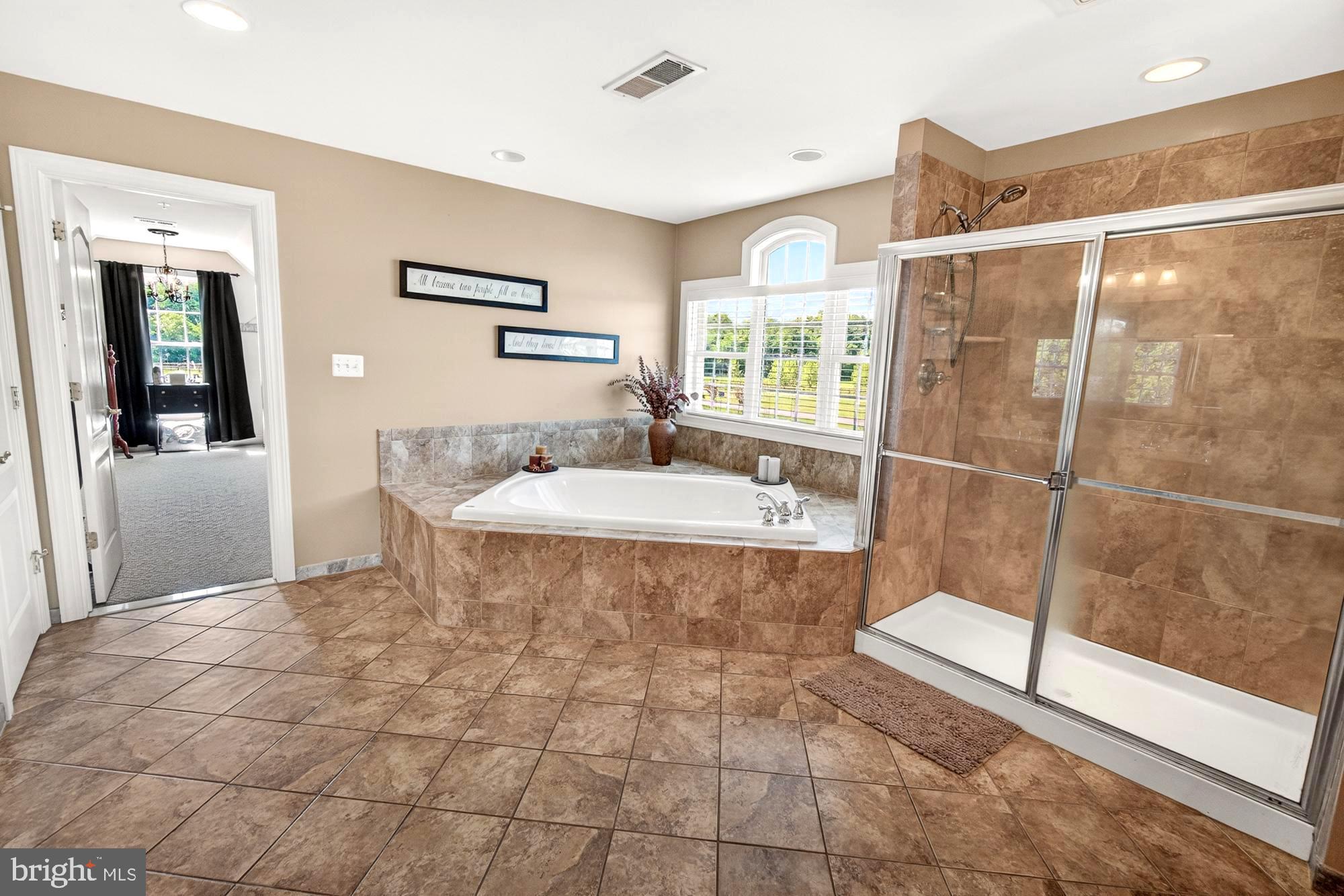 15512 Mount Nebo Road Poolesville, MD 20837 - Photo 72 of 125 Separate shower and soaking tub