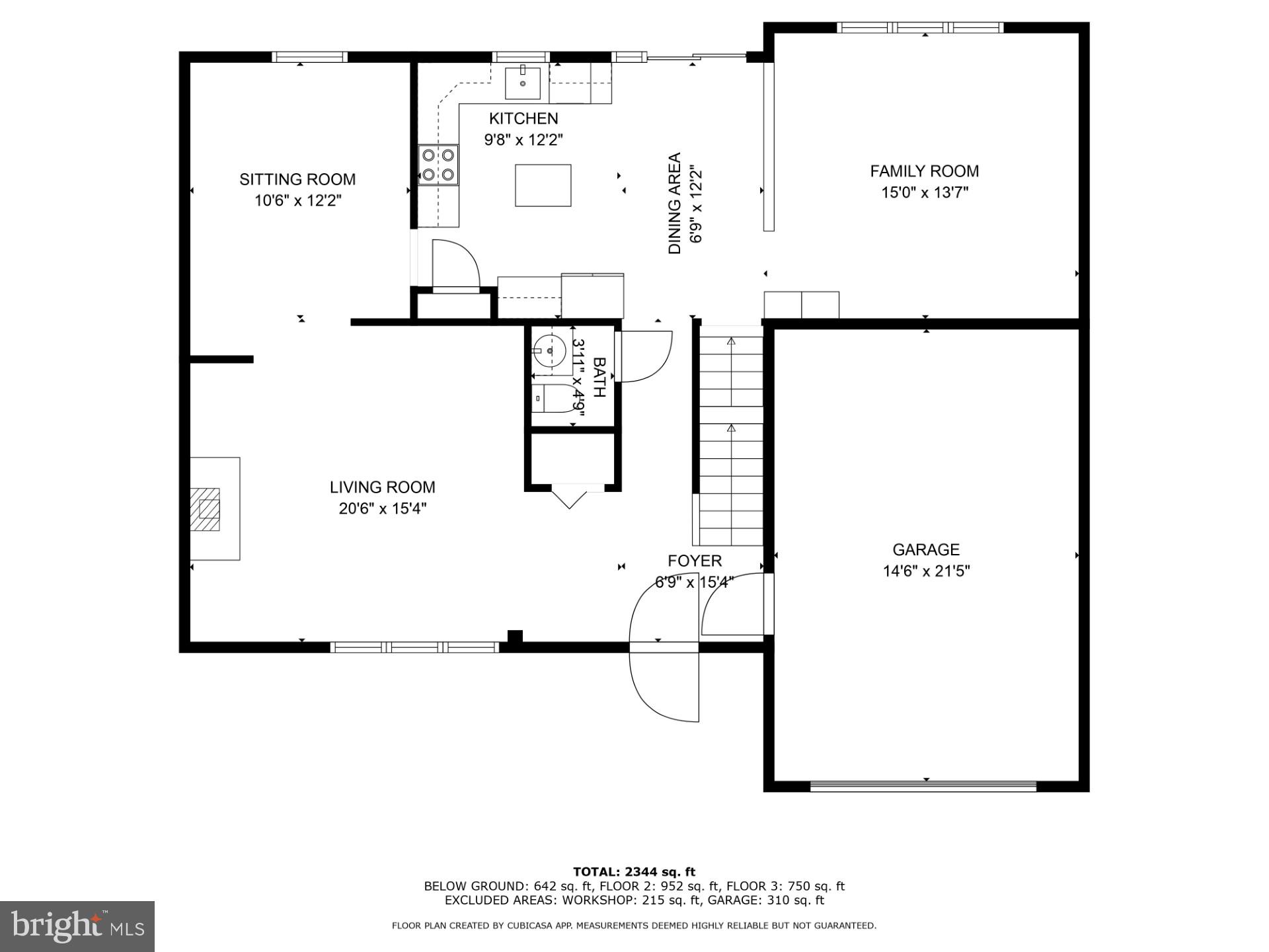 1839 Shellbark Drive Reading, PA 19608 - Photo 28 of 32 a picture of a floor plan