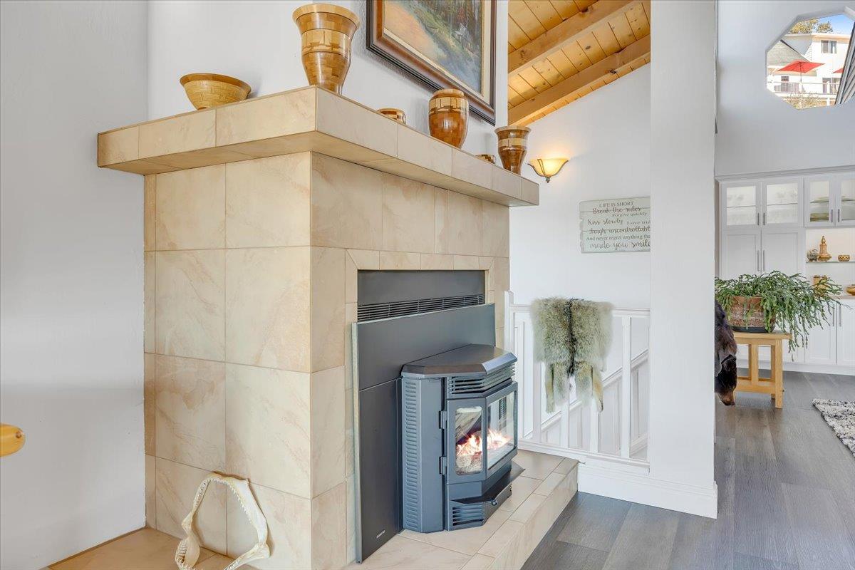 816 Foothill Road Copperopolis, CA 95228 - Photo 17 of 99 Brand new pellet stove keeps you cozy on winter nights with no messy wood to worry about!