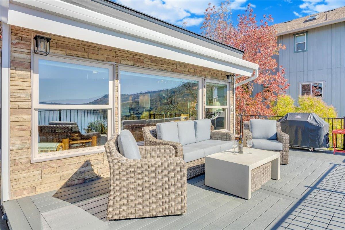 816 Foothill Road Copperopolis, CA 95228 - Photo 30 of 99 New TREX decking and iron rails for easy maintenance.