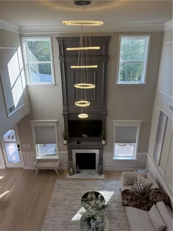 a view of a sign board