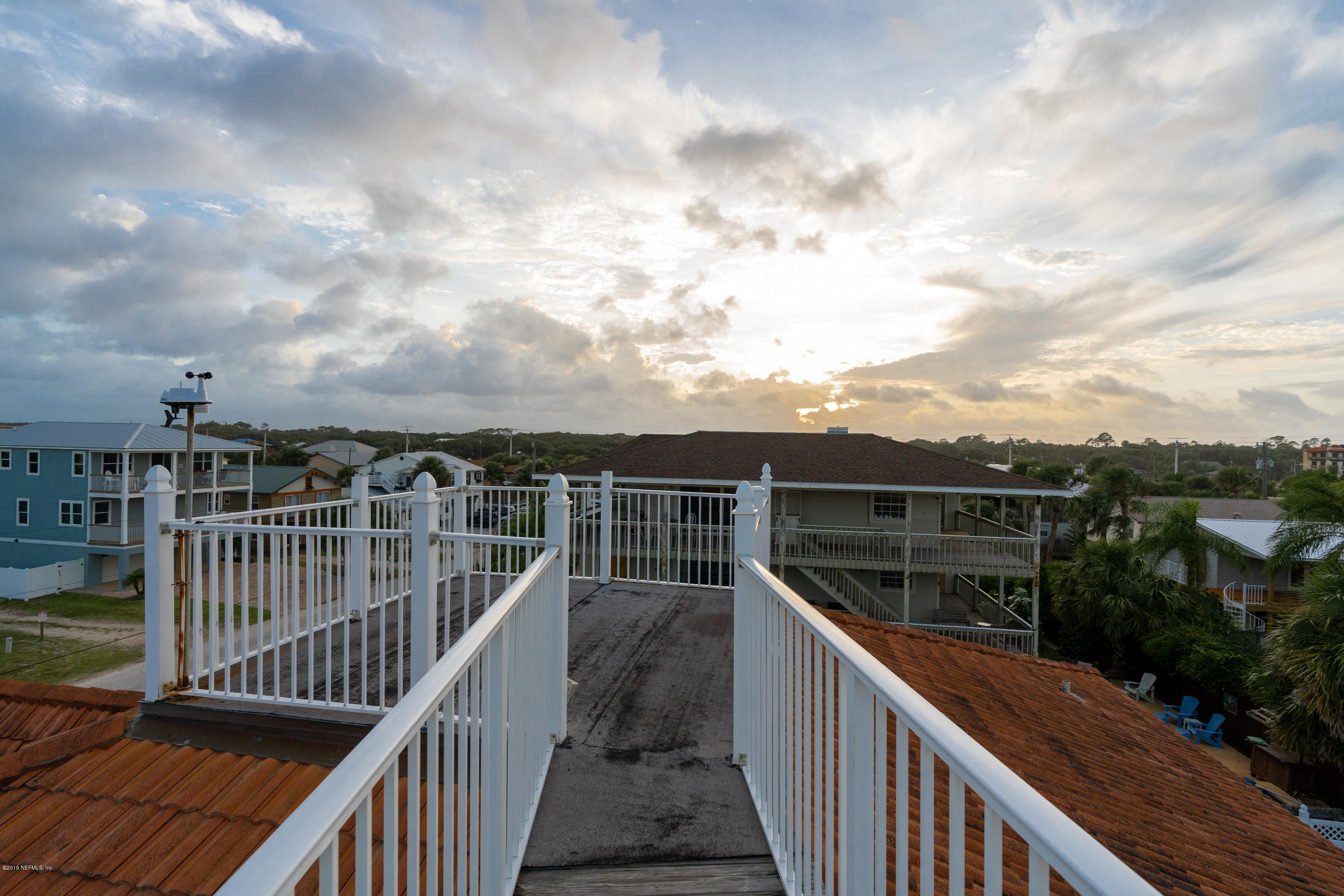 4 3rd Street St. Augustine, FL 32080 - Photo 35 of 47 a view of a balcony with wooden floor