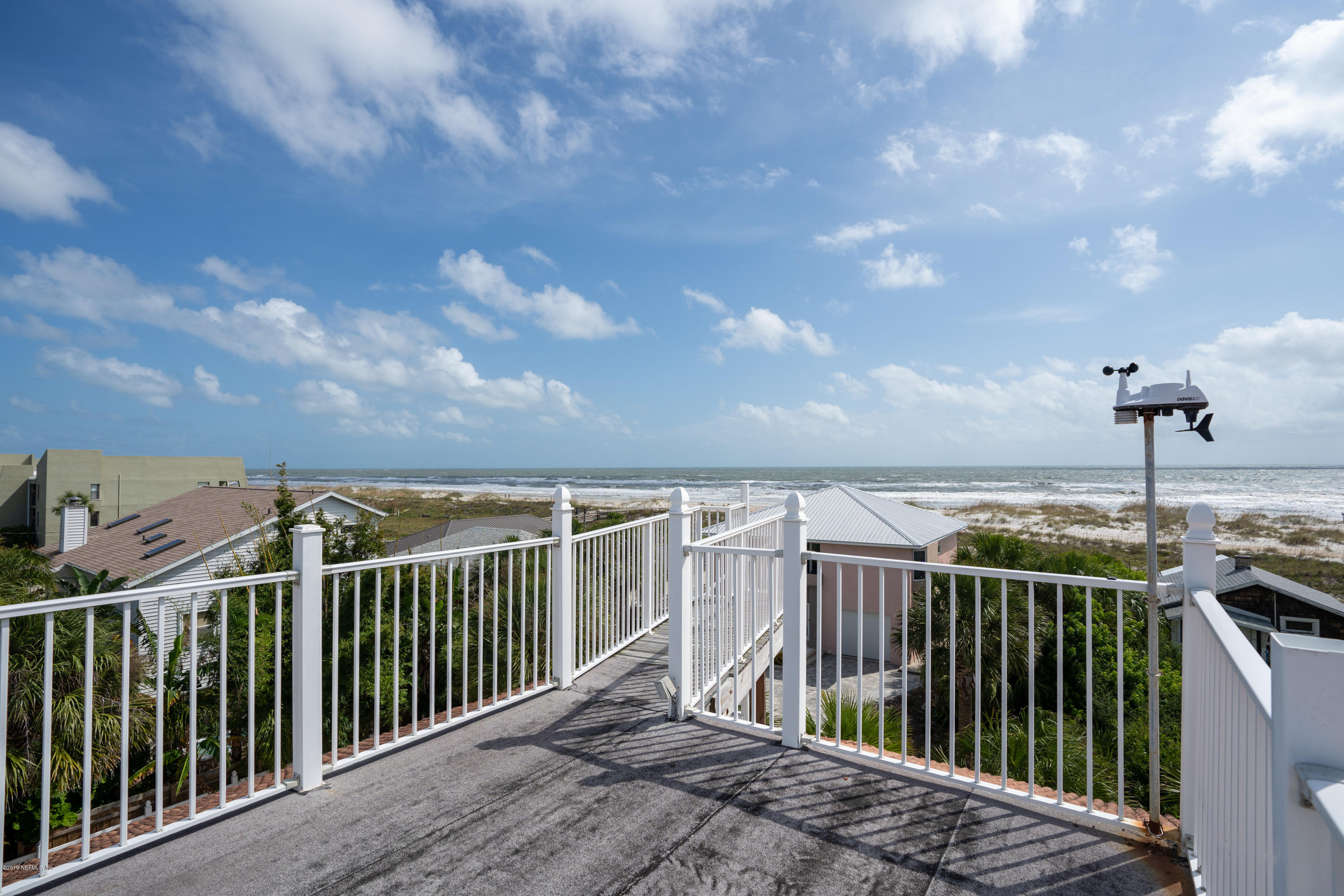 4 3rd Street St. Augustine, FL 32080 - Photo 36 of 47 a view of a balcony with an ocean view