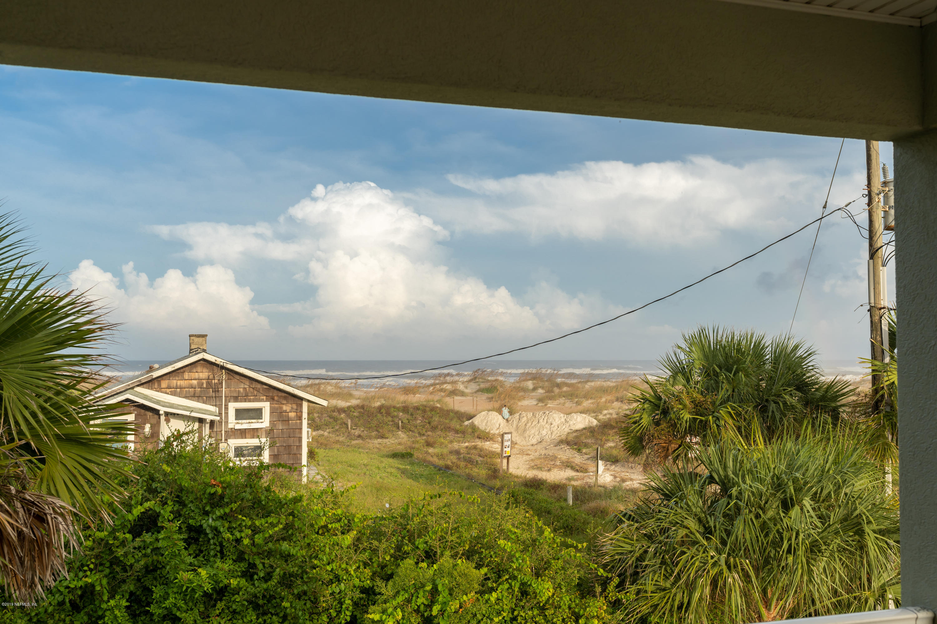 4 3rd Street St. Augustine, FL 32080 - Photo 42 of 47 a view of a big yard with potted plants