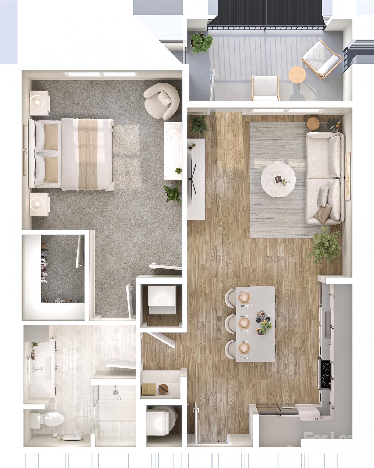 15400 Statesville Road, Unit A1 Huntersville, NC 28078 - Photo 5 of 11 a bathroom with a sink and a mirror