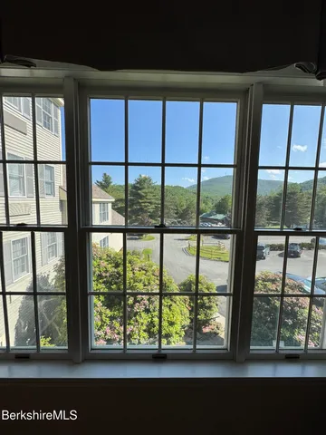 a window with an outdoor space