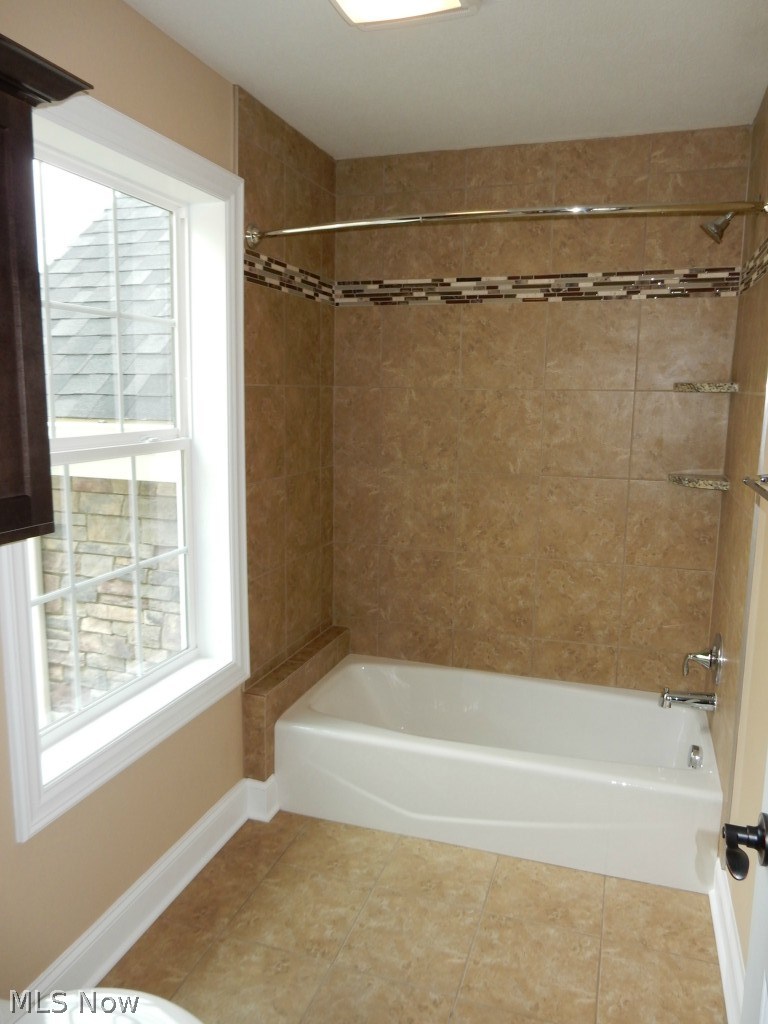 7623 Rimrock Road Medina, OH 44256 - Photo 16 of 20 Full Bath With Custom Tiled Shower and floors!