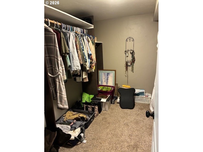 518 Northwest 4th Street Pendleton, OR 97801 - Photo 25 of 39 a view of walk in closet with clothes and shoes