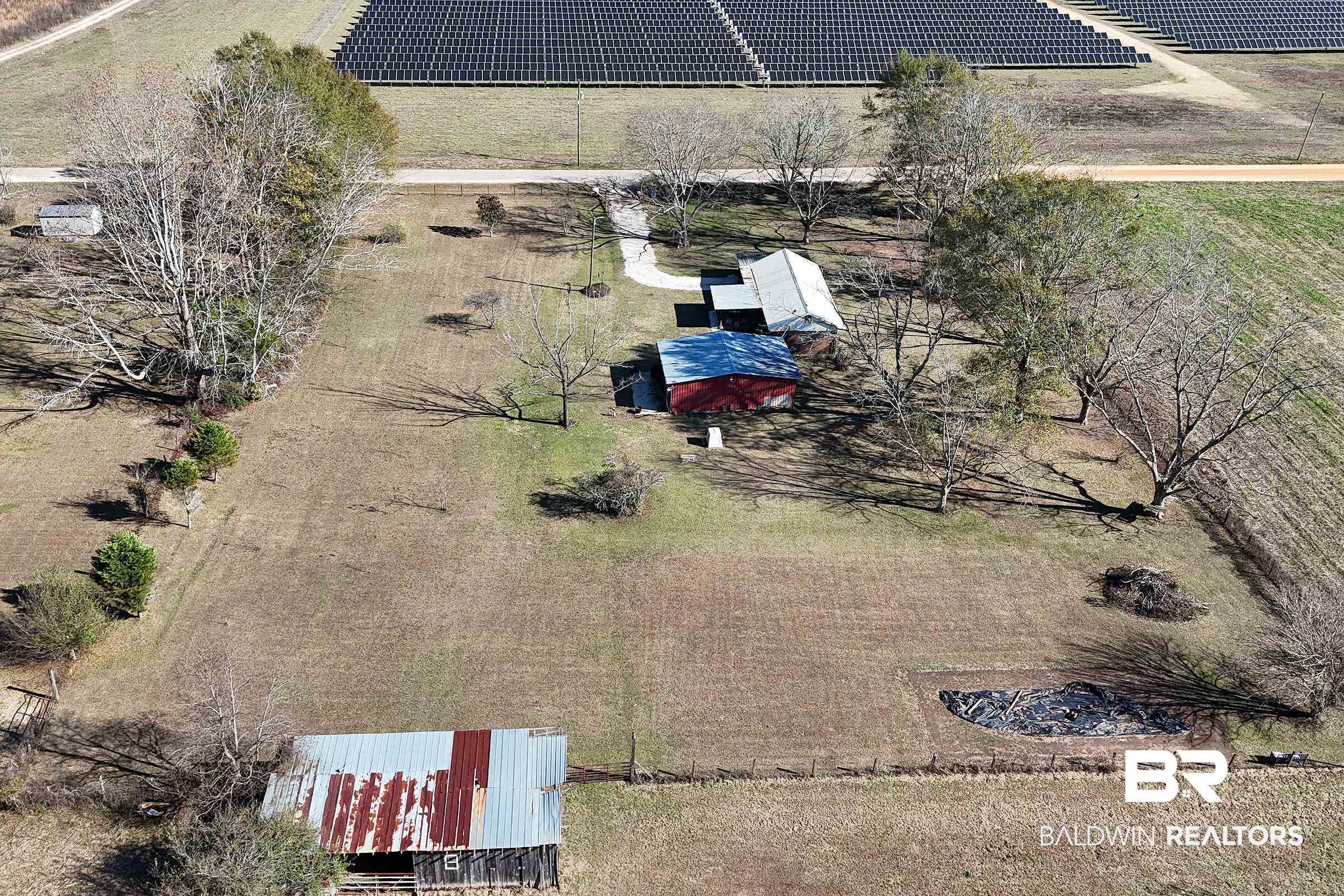 110 Sam Jones Road Atmore, AL 36502 - Photo 33 of 47 View of rural area with abundant farmland
