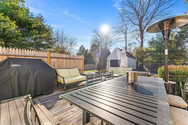 a view of outdoor space yard deck and patio