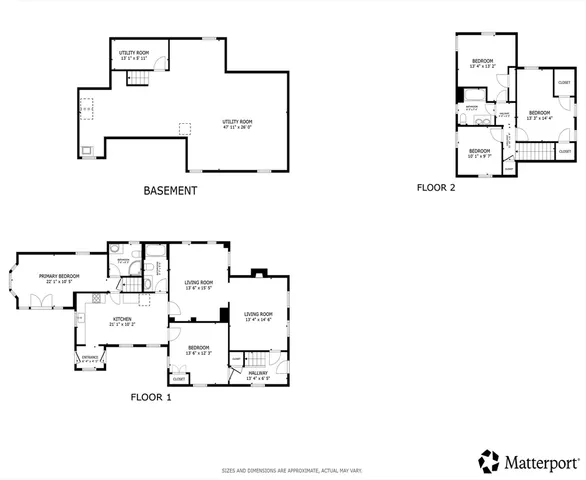 a picture of a floor plan