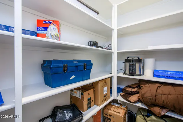 a view of car garage