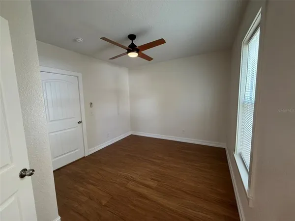 wooden floor in an empty room