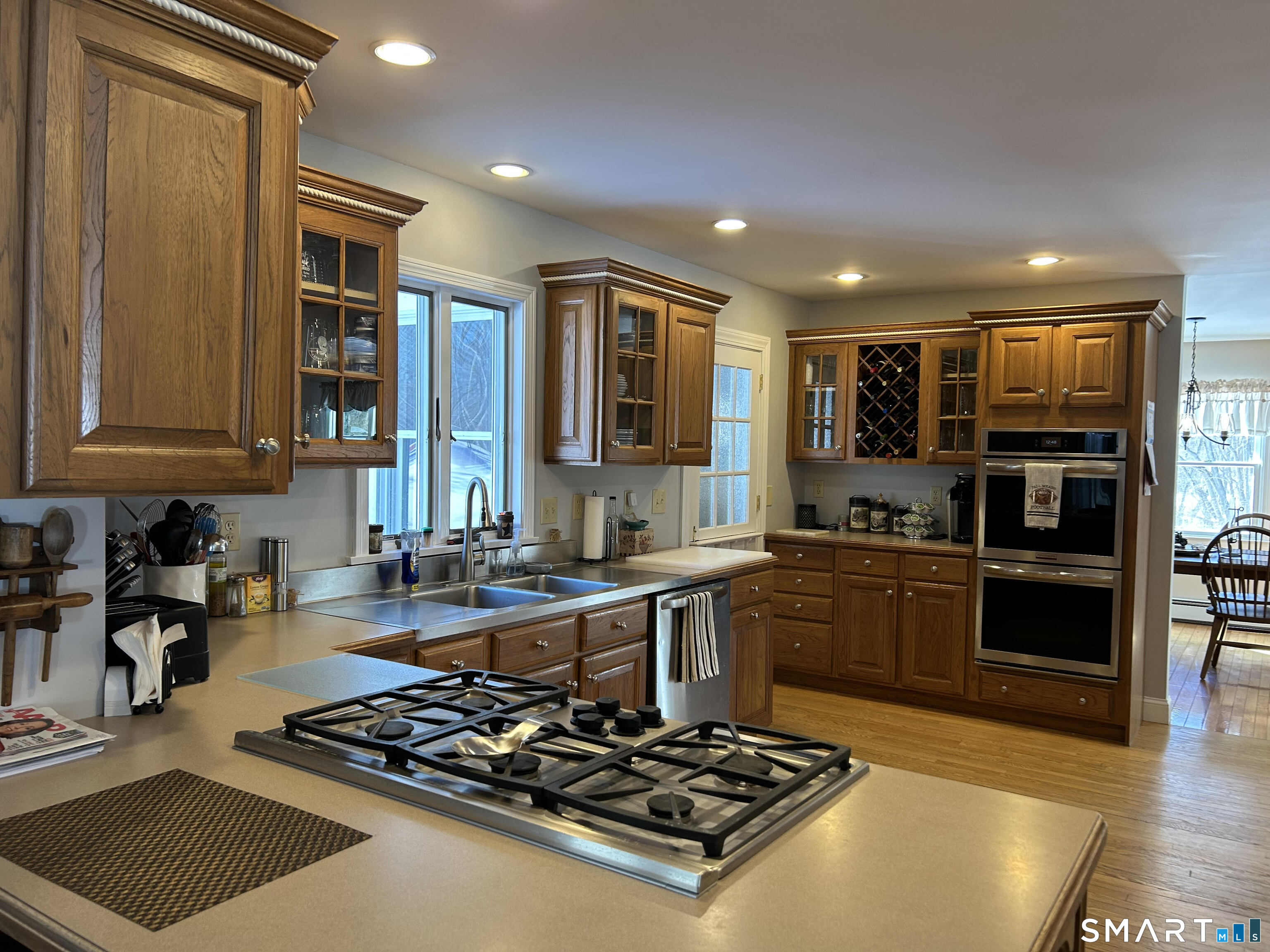 151 Bushy Hill Road Deep River, CT 06417 - Photo 7 of 32 a kitchen with stainless steel appliances granite countertop a stove and a sink