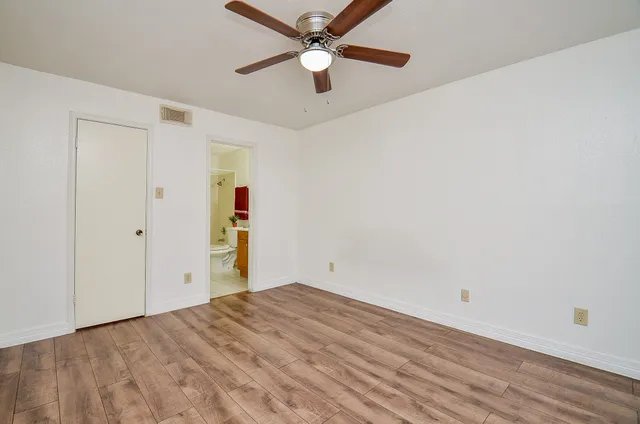 wooden floor in an empty room
