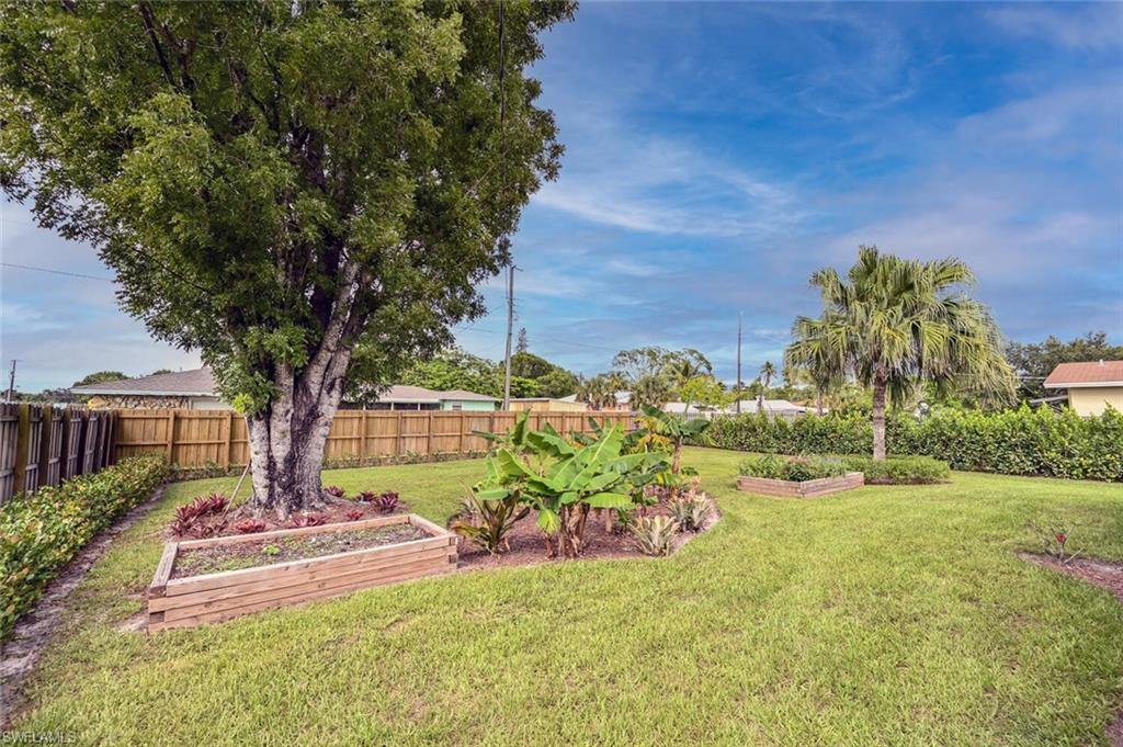 3131 Calusa Avenue Naples, FL 34112 - Photo 13 of 26 a garden with trees in front of it