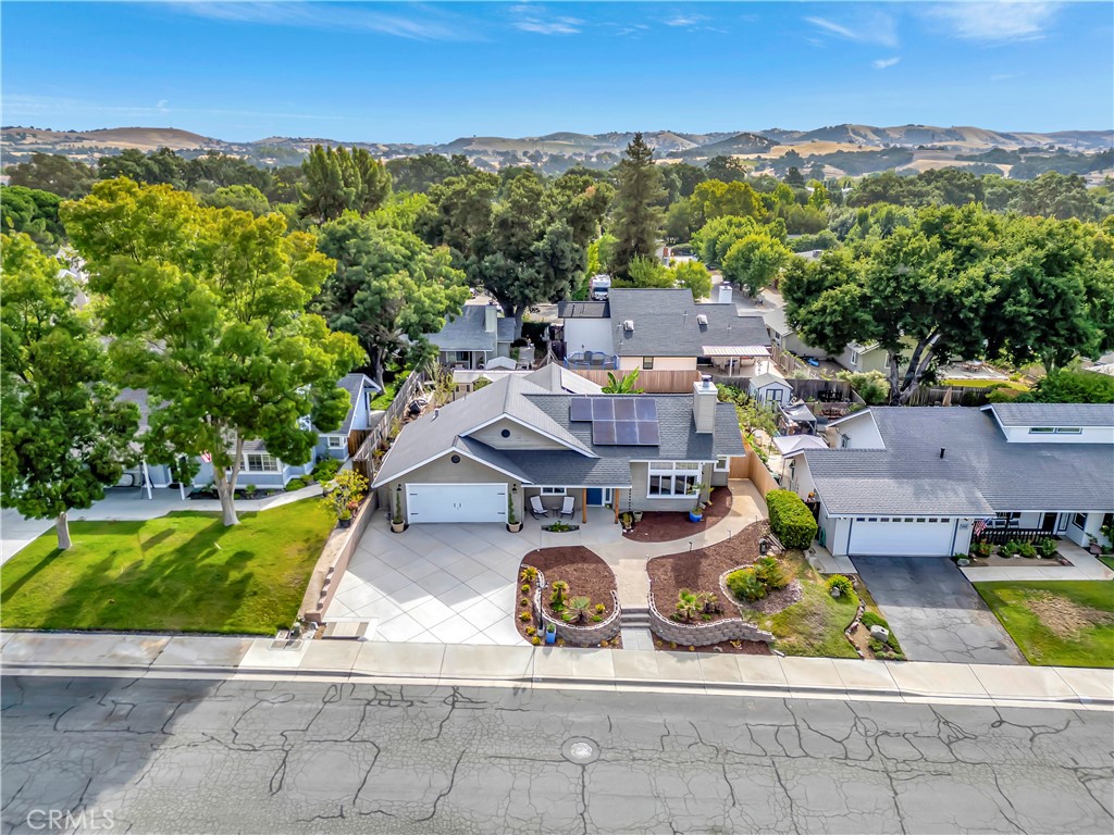 131 Wessels Way Templeton, CA 93465 - Photo 1 of 1 an aerial view of a house with garden space and ocean view