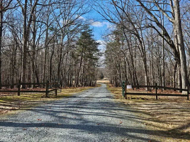 a view of a playground ground with trees