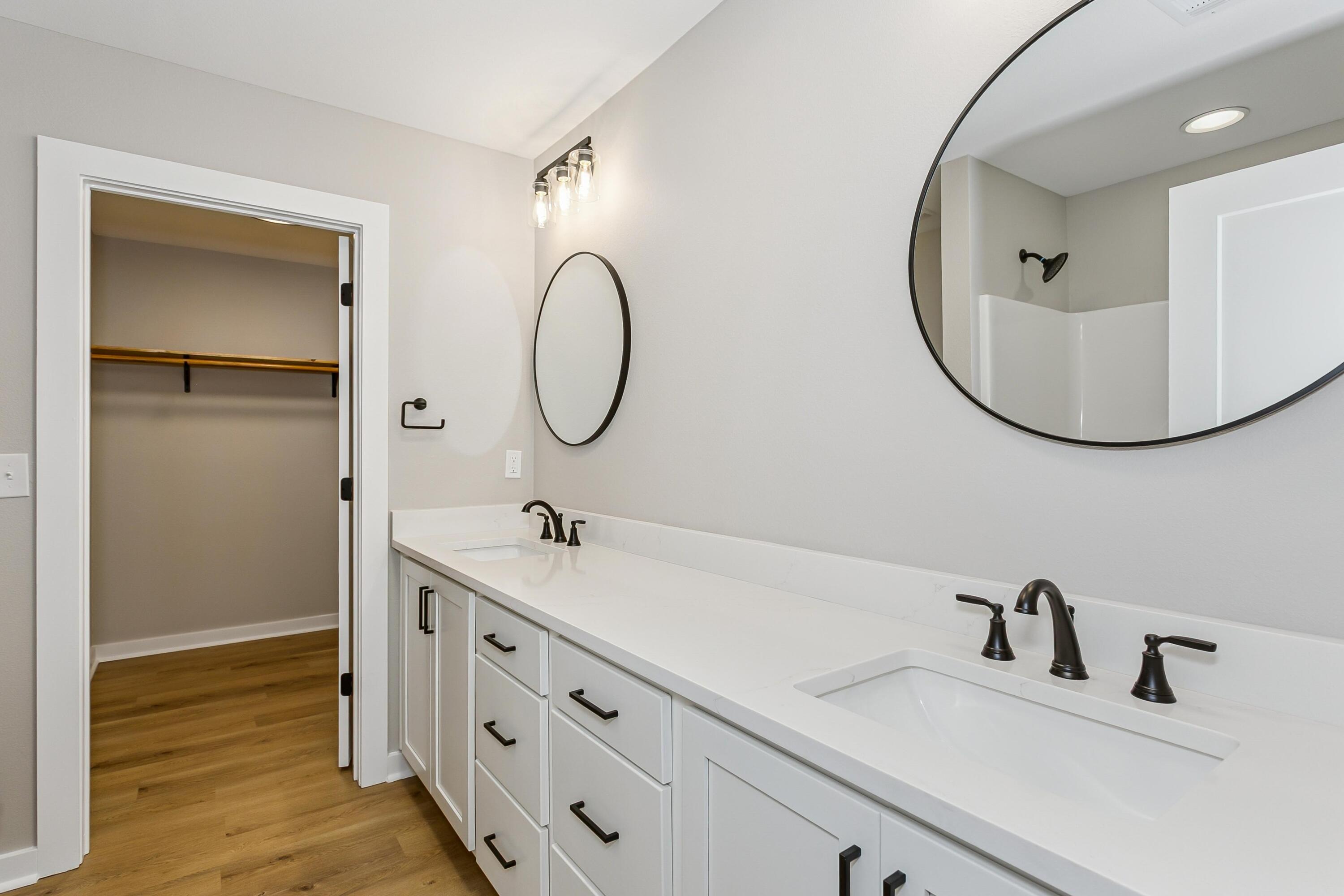 8090 3rd Street Laurel Hill, FL 32567 - Photo 22 of 34 2 Sinks with Expansive Quartz Vanity.