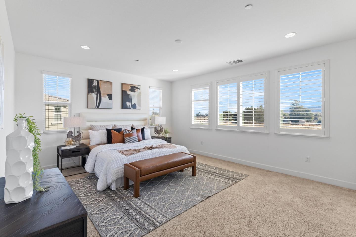 823 Sunrise Drive Gilroy, CA 95020 - Photo 24 of 46 a bed room with a bed and a couch