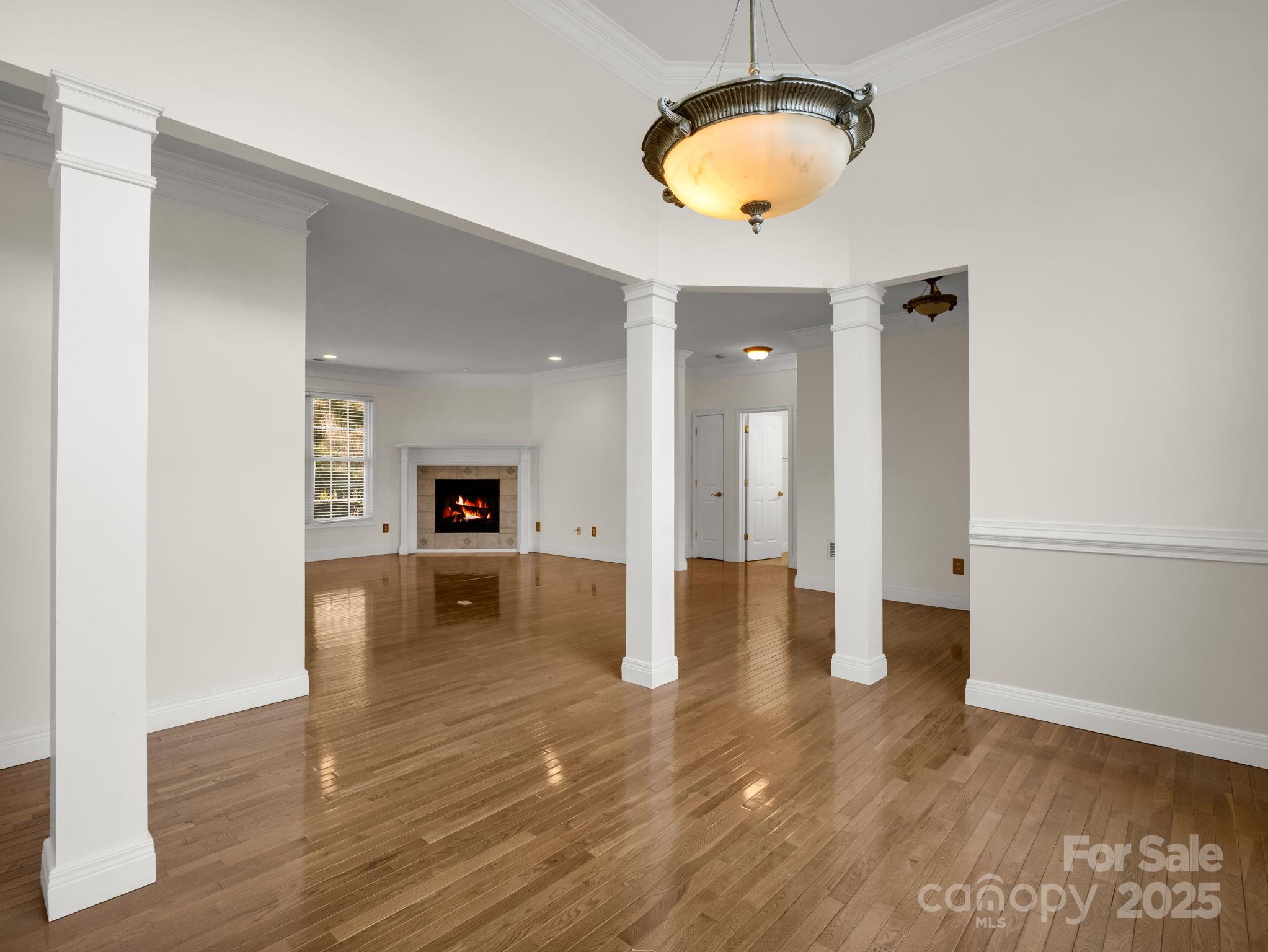 124 Shadow View Drive Leicester, NC 28748 - Photo 19 of 41 a view of a room with wooden floor and window